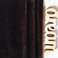 123-3013 - Німецкий плюш для тедді, 13 мм, коричневий